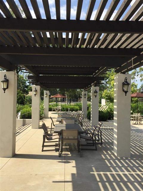 Covered trellis area with tables thumbnail